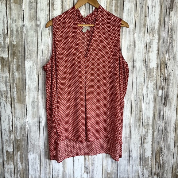 LOFT Tops - Loft High Low Floral Tunic